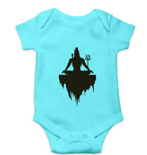 Load image into Gallery viewer, Mahakal Mahadev Bholenath Shiva Shivji Kids Romper For Baby Boy/Girl-0-5 Months(18 Inches)-Sky Blue-Ektarfa.online
