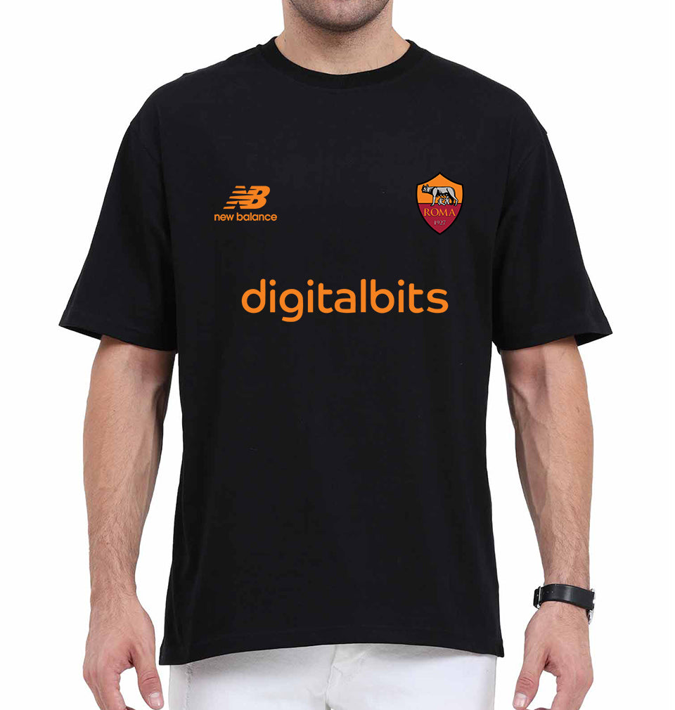A.S. Roma 2021-22 Oversized T-Shirt for Men