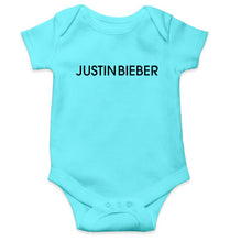 Load image into Gallery viewer, Justin Bieber Kids Romper For Baby Boy/Girl-0-5 Months(18 Inches)-Sky Blue-Ektarfa.online
