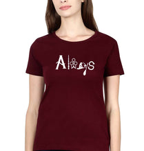 Load image into Gallery viewer, Harry Potter T-Shirt for Women-Maroon-Ektarfa.online
