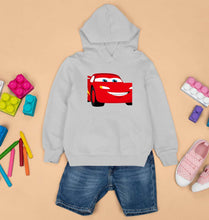 Load image into Gallery viewer, Lightning McQueen Kids Hoodie for Boy/Girl-Grey-Ektarfa.online
