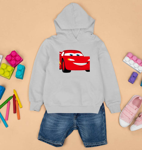Lightning McQueen Kids Hoodie for Boy/Girl-Grey-Ektarfa.online
