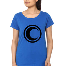 Load image into Gallery viewer, Moon Knight T-Shirt for Women-Royal Blue-Ektarfa.online
