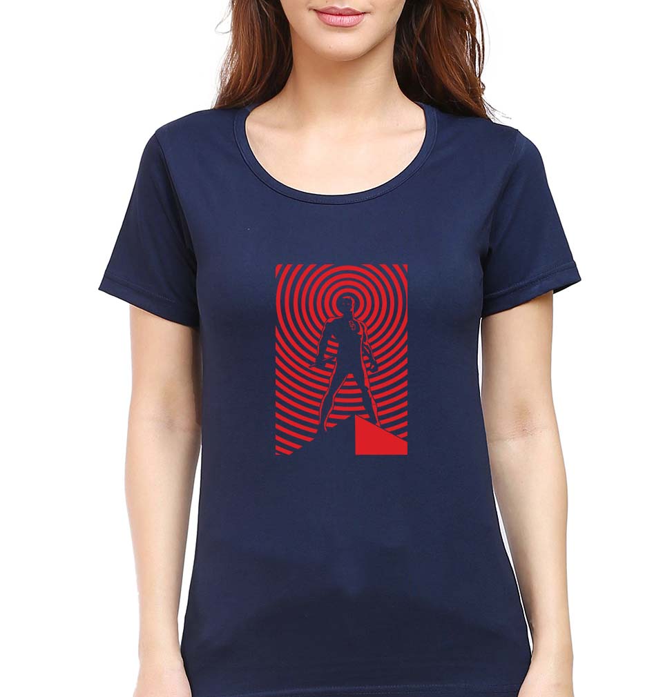 Daredevil T-Shirt for Women-Navy Blue-Ektarfa.online