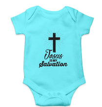 Load image into Gallery viewer, Jesus Kids Romper For Baby Boy/Girl-Sky Blue-Ektarfa.online

