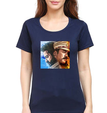 Load image into Gallery viewer, RRR T-Shirt for Women-Navy Blue-Ektarfa.online
