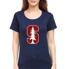 Load image into Gallery viewer, Stanford T-Shirt for Women-Navy Blue-Ektarfa.online
