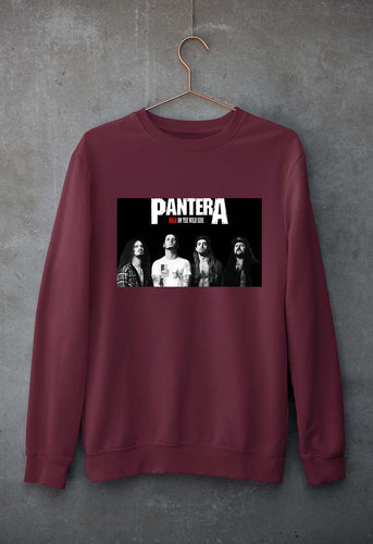 Pantera Unisex Sweatshirt for Men/Women-Maroon-Ektarfa.online