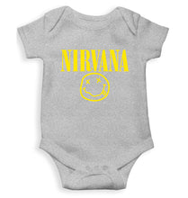 Load image into Gallery viewer, Nirvana Kids Romper Kids Romper For Baby Boy/Girl-0-5 Months(18 Inches)-Grey-Ektarfa.online
