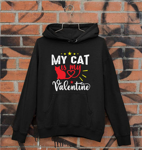 Cat Unisex Hoodie for Men/Women-Black-Ektarfa.online