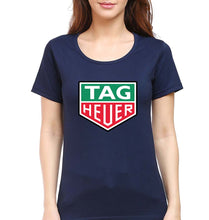 Load image into Gallery viewer, TAG Heuer T-Shirt for Women-Navy Blue-Ektarfa.online

