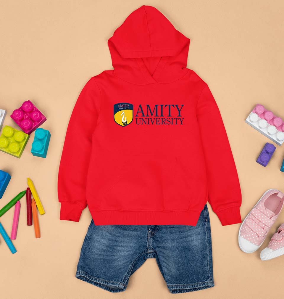 Amity Kids Hoodie for Boy/Girl-RED-Ektarfa.online