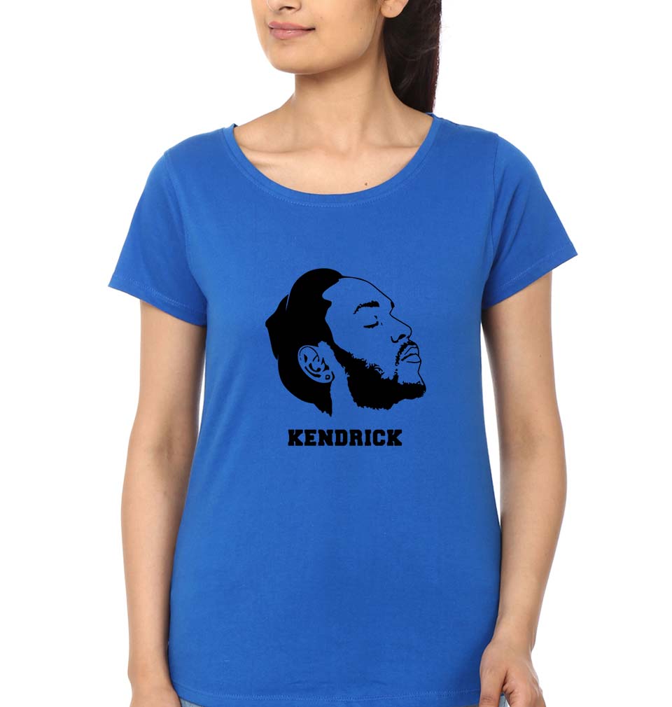 Kendrick Lamar T-Shirt for Women-Royal Blue-Ektarfa.online
