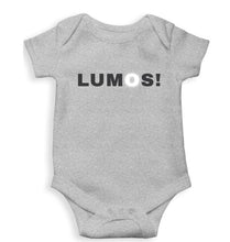 Load image into Gallery viewer, Harry Potter Lumos Kids Romper For Baby Boy/Girl-0-5 Months(18 Inches)-Grey-Ektarfa.online
