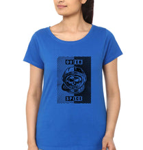Load image into Gallery viewer, Outer Space T-Shirt for Women-Royal Blue-Ektarfa.online
