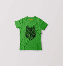 Load image into Gallery viewer, WOLF Kids T-Shirt for Boy/Girl-Flag Green-Ektarfa.online
