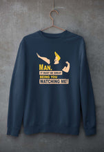 Load image into Gallery viewer, Johnny Bravo Unisex Sweatshirt for Men/Women-Navy Blue-Ektarfa.online
