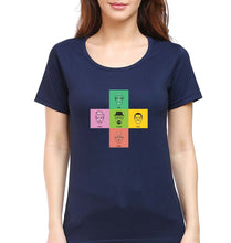 Load image into Gallery viewer, Breaking Bad T-Shirt for Women-Navy Blue-Ektarfa.online
