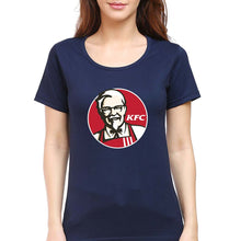 Load image into Gallery viewer, KFC T-Shirt for Women-Navy Blue-Ektarfa.online
