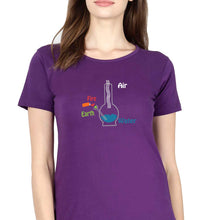 Load image into Gallery viewer, Element Bong T-Shirt for Women-Purple-Ektarfa.online
