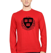 Load image into Gallery viewer, Harvard Full Sleeves T-Shirt for Men-Red-Ektarfa.online
