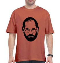 Load image into Gallery viewer, Steve Jobs Oversized T-Shirt for Men-Coral-Ektarfa.online
