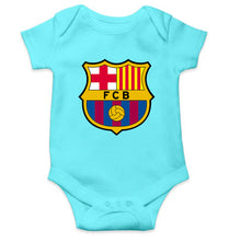 Load image into Gallery viewer, Barcelona Kids Romper For Baby Boy/Girl-0-5 Months(18 Inches)-Sky Blue-Ektarfa.online
