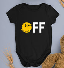 Load image into Gallery viewer, Emoji Off Kids Romper For Baby Boy/Girl-0-5 Months(18 Inches)-Black-Ektarfa.online
