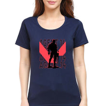 Load image into Gallery viewer, Valorant T-Shirt for Women-Navy Blue-Ektarfa.online
