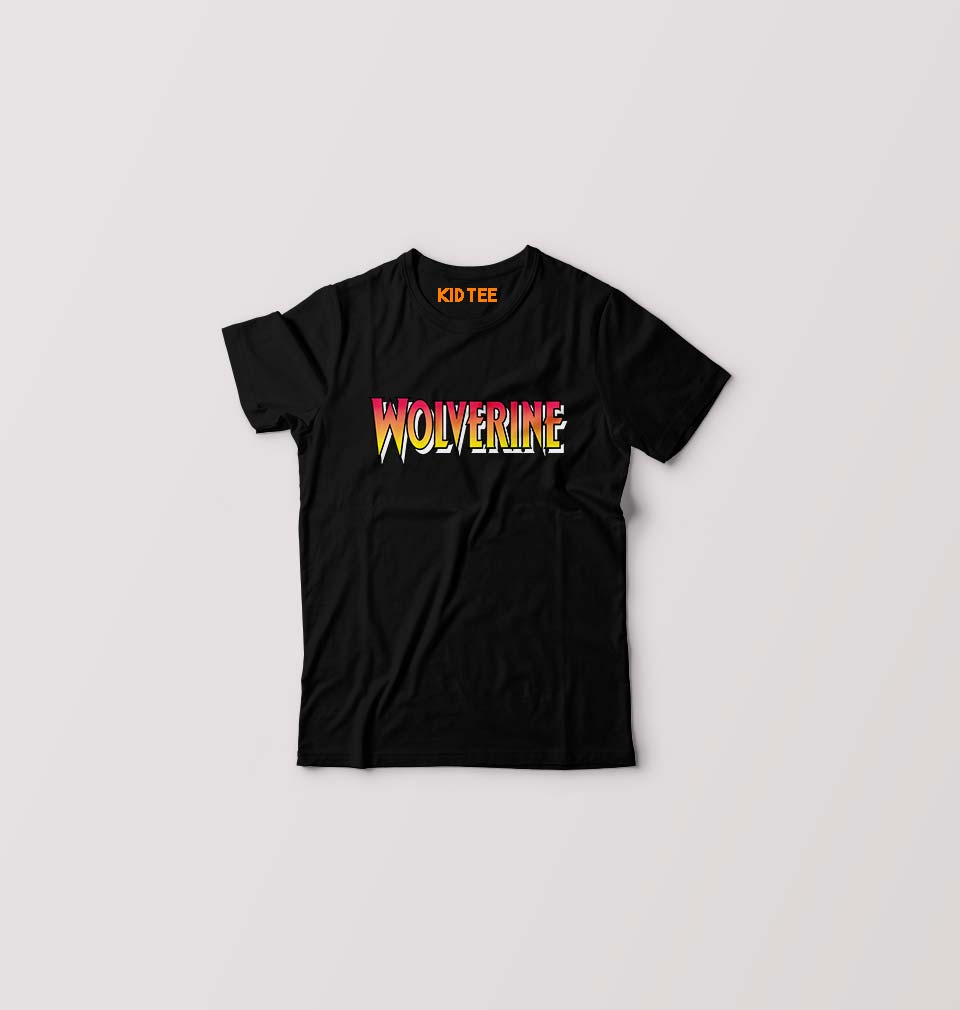 Wolverine T-Shirt for Boy/Girl-Black-Ektarfa.online