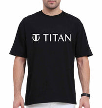 Load image into Gallery viewer, Titan Oversized T-Shirt for Men-Black-Ektarfa.online
