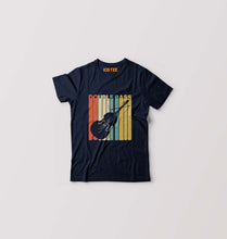 Load image into Gallery viewer, Double Bass Violin Kids T-Shirt for Boy/Girl-Navy Blue-Ektarfa.online
