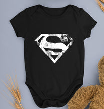 Load image into Gallery viewer, Superman Superhero Kids Romper For Baby Boy/Girl-0-5 Months(18 Inches)-Black-Ektarfa.online
