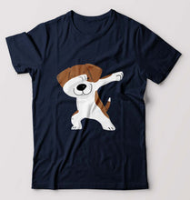 Load image into Gallery viewer, Dab Dog T-Shirt for Men-Navy Blue-Ektarfa.online
