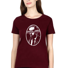 Load image into Gallery viewer, Villain Club T-Shirt for Women-Maroon-Ektarfa.online
