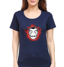 Load image into Gallery viewer, Salvador Dalí T-Shirt for Women-Navy Blue-Ektarfa.online
