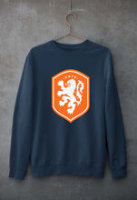 Load image into Gallery viewer, Netherlands Football Unisex Sweatshirt for Men/Women-Navy Blue-Ektarfa.online
