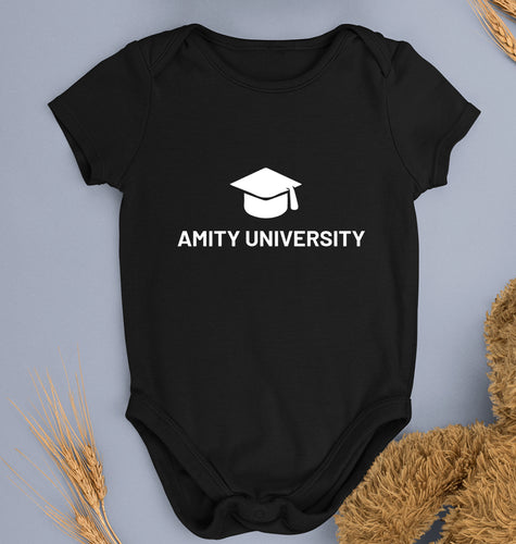 Amity Kids Romper For Baby Boy/Girl-0-5 Months(18 Inches)-Black-Ektarfa.online