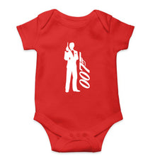 Load image into Gallery viewer, James Bond (007) Kids Romper For Baby Boy/Girl-0-5 Months(18 Inches)-Red-Ektarfa.online
