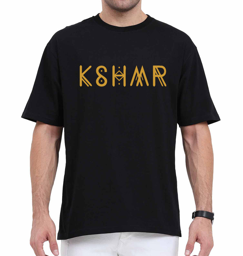 KSHMR Oversized T-Shirt for Men-Black-Ektarfa.online