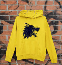 Load image into Gallery viewer, Wolf Unisex Hoodie for Men/Women-Mustard Yellow-Ektarfa.online
