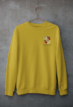 Load image into Gallery viewer, Porsche Pocket Logo Unisex Sweatshirt for Men/Women-S(40 Inches)-Mustard Yellow-Ektarfa.online
