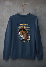 Load image into Gallery viewer, Travis Scott Unisex Sweatshirt for Men/Women-S(40 Inches)-Navy Blue-Ektarfa.online
