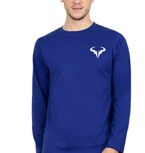 Load image into Gallery viewer, Rafael Nadal (RAFA) Full Sleeves T-Shirt for Men-Royal Blue-Ektarfa.online

