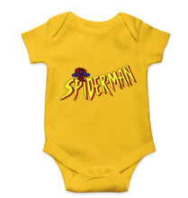 Load image into Gallery viewer, Spiderman Superhero Kids Romper For Baby Boy/Girl-Yellow-Ektarfa.online
