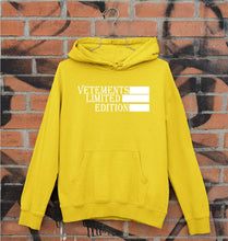 Load image into Gallery viewer, Vetements Unisex Hoodie for Men/Women-Mustard Yellow-Ektarfa.online
