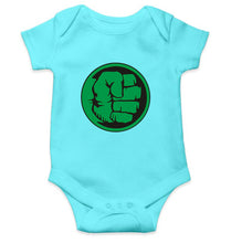 Load image into Gallery viewer, Hulk Kids Romper Kids Romper For Baby Boy/Girl-0-5 Months(18 Inches)-Sky Blue-Ektarfa.online
