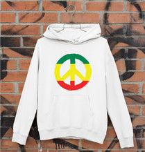 Load image into Gallery viewer, Bob Marley Peace Unisex Hoodie for Men/Women-White-Ektarfa.online
