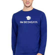 Load image into Gallery viewer, IIM BodhGaya Full Sleeves T-Shirt for Men-Royal Blue-Ektarfa.online
