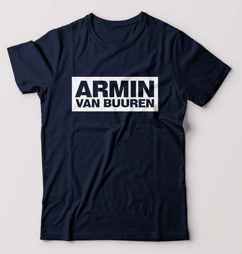 Armin Van Buuren T-Shirt for Men-Navy Blue-Ektarfa.online